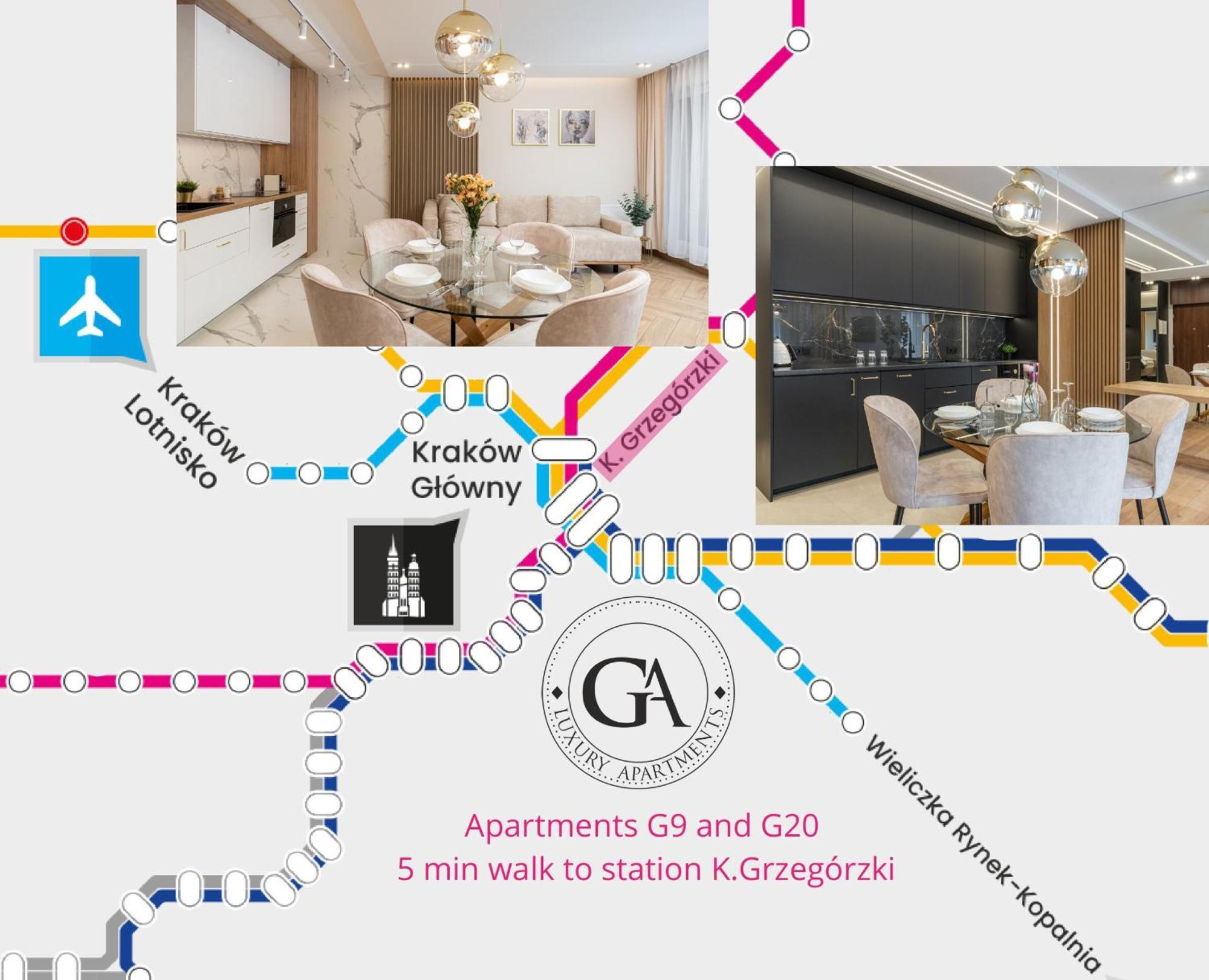 Ga Luxury G9 Апартаменти Краків